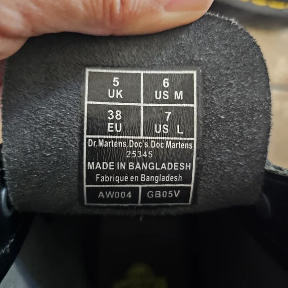 Dr. Martens 1460 Bex Boots Like New - Picture 6 of 10